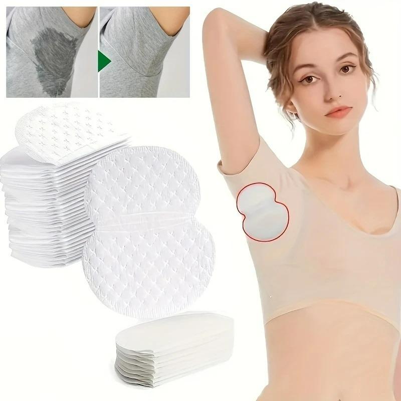 10/100pcs Unisex Sweat Pads Summer Deodorants Underarm Anti Perspiration Sweat Pads Disposable Armpit Absorb Sweat Shield Pads