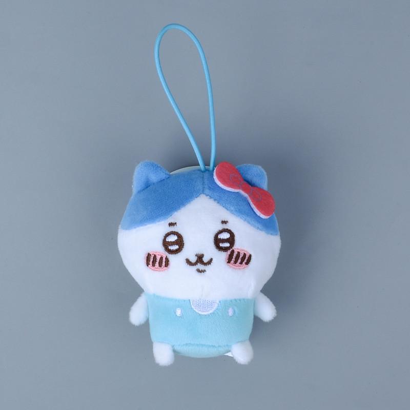 

Sanrio Chiikawa И Связанный Хачиварэ Куроми Плюшевый Брелок синий