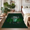 Anti‑Slip Crystal Velvet Floor Rug, Sporting Cp Design Carpet for Indoor Living Bedroom Home Decoration