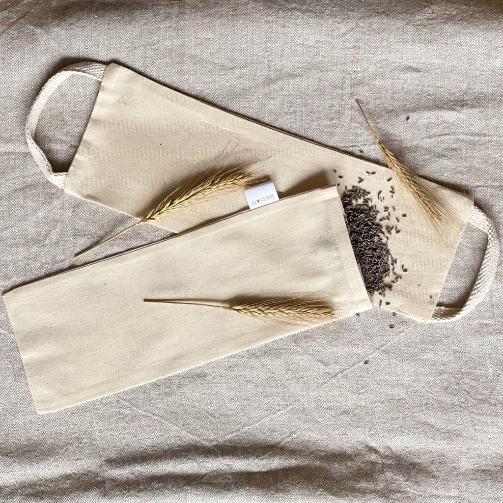 6x Natural 8 Oz Cotton Wheat Bag Pillow Cover