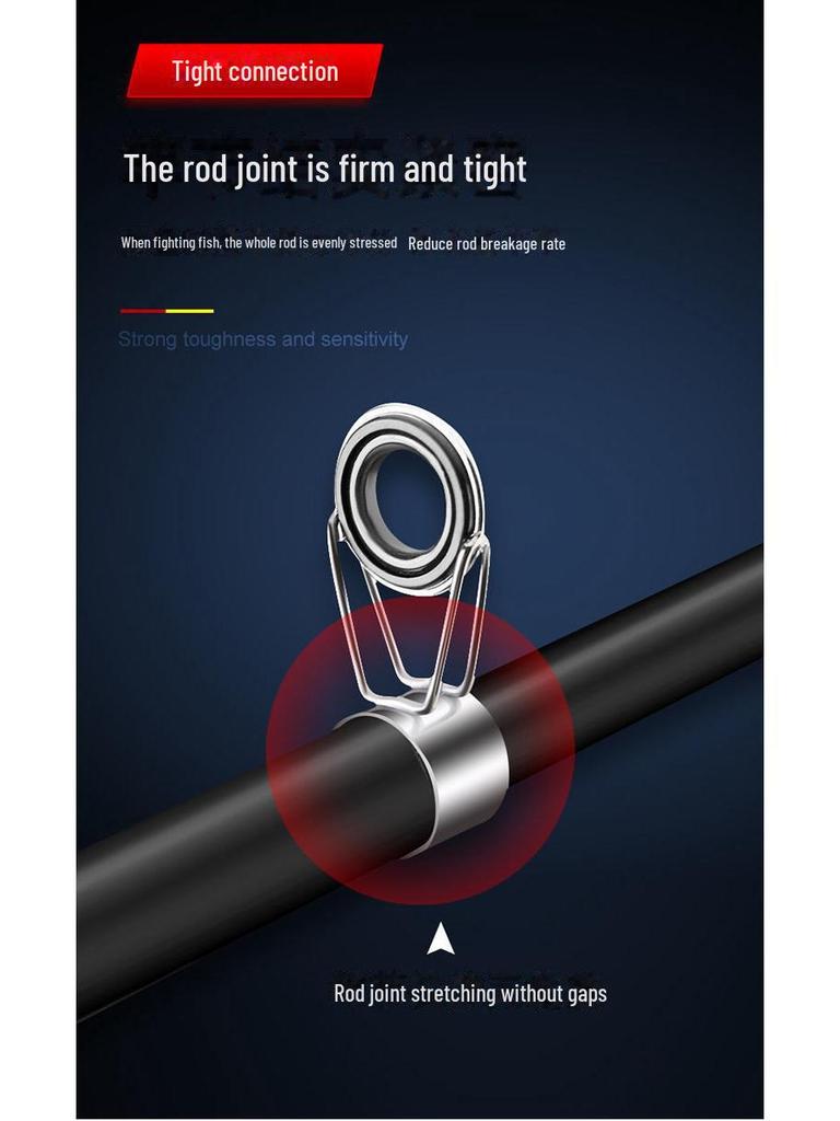 Minglun Wolf King Carbon Sea Rod Set: Super Hard, Long-Cast Fishing Gear.