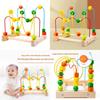 Wooden Large Bead Maze Toy For Early Childhood Development And Parent Child Interaction