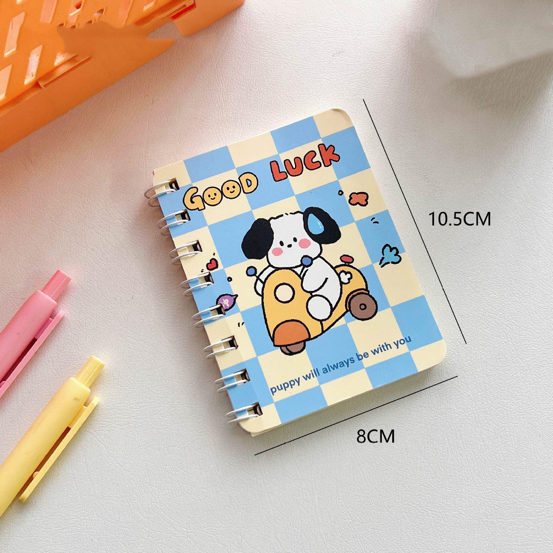 

1 шт., маленький A7 эстетический блокнот для детей, масляная живопись, пейзажные блокноты со сценарием, портативный карманный блокнот для скрапбукинга