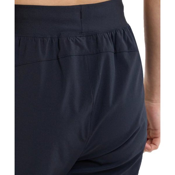 Under Armour Ua Armoursport High-Rise Webhose Einfarbig Mittelhoch Tailliert Konisch Gestrickte Sporthose Damen Hose Schwarz 1382727-001