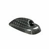Black Carbon Fiber Fin Antenna DIY Cover Sticker For Mini Cooper F55 2013-