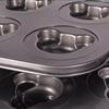 1PCS Bear Baking Mold 4 Cavities Cartoon Baking Tray Non-stick Carbon Steel Tray DIY Decorative Cookies Baking Kitchen Tools