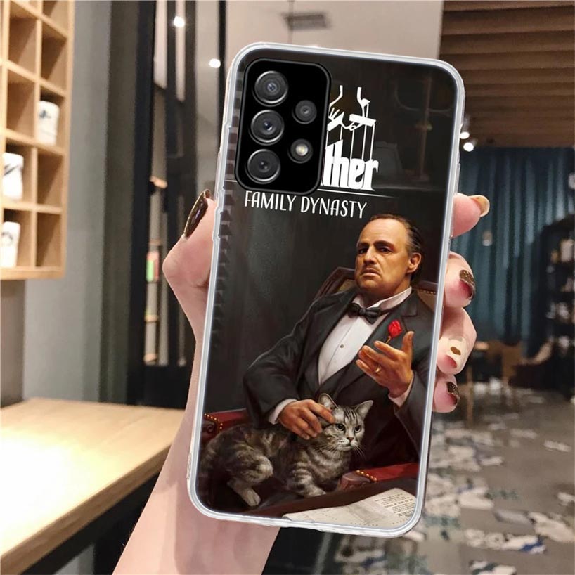The Godfather TV Soft Phone Case For Samsung Galaxy A17 A16 A26 A36 A56 A15 A14 A13 A55 A54 A53 A35 A34 A33 A25 A24 A23 A05S A04
