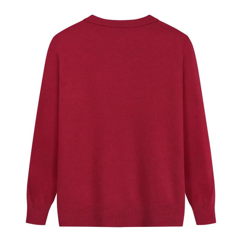 Grandma's Spring Autumn Flower Printing Knitwears Middle-Aged Mother Cardigan Embroidered Knitting Top for Women