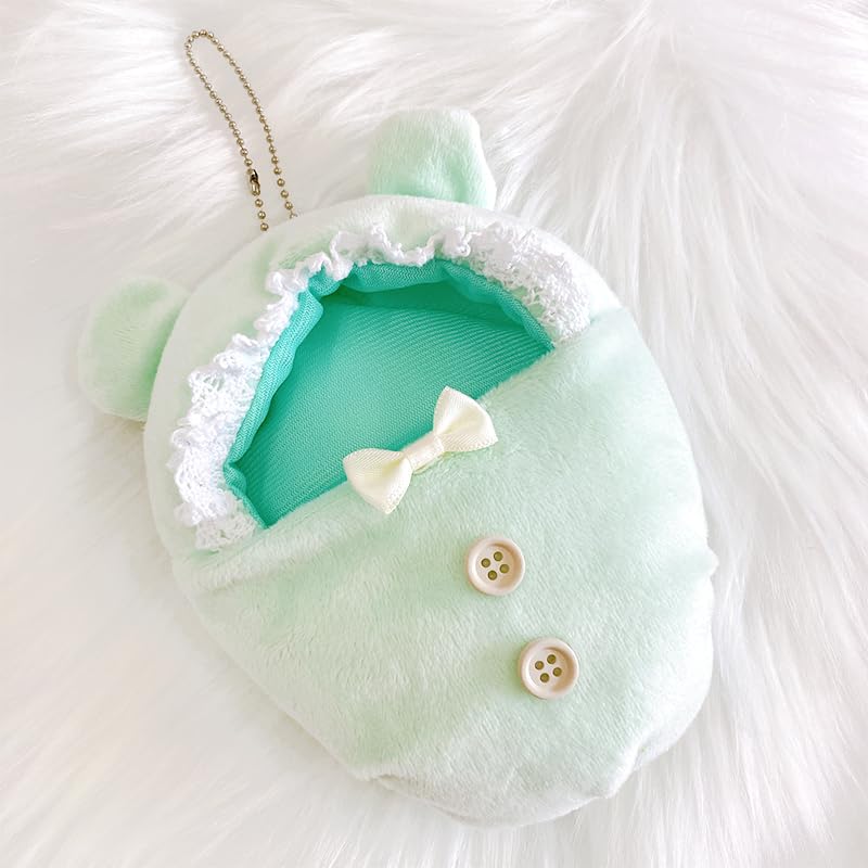 Fluffy Kigurumi Keychain Plush Otaku [For 10cm] Mint, Clothes, Activity, [Product]