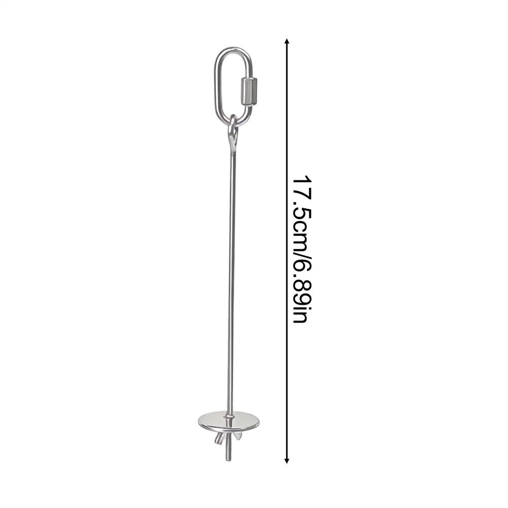 Bird Cage Food Skewer Stainless Fruit Stick Holder Bird Food Holder for Cage Foraging Macaw Parakeet Cockatiel Conure Finch