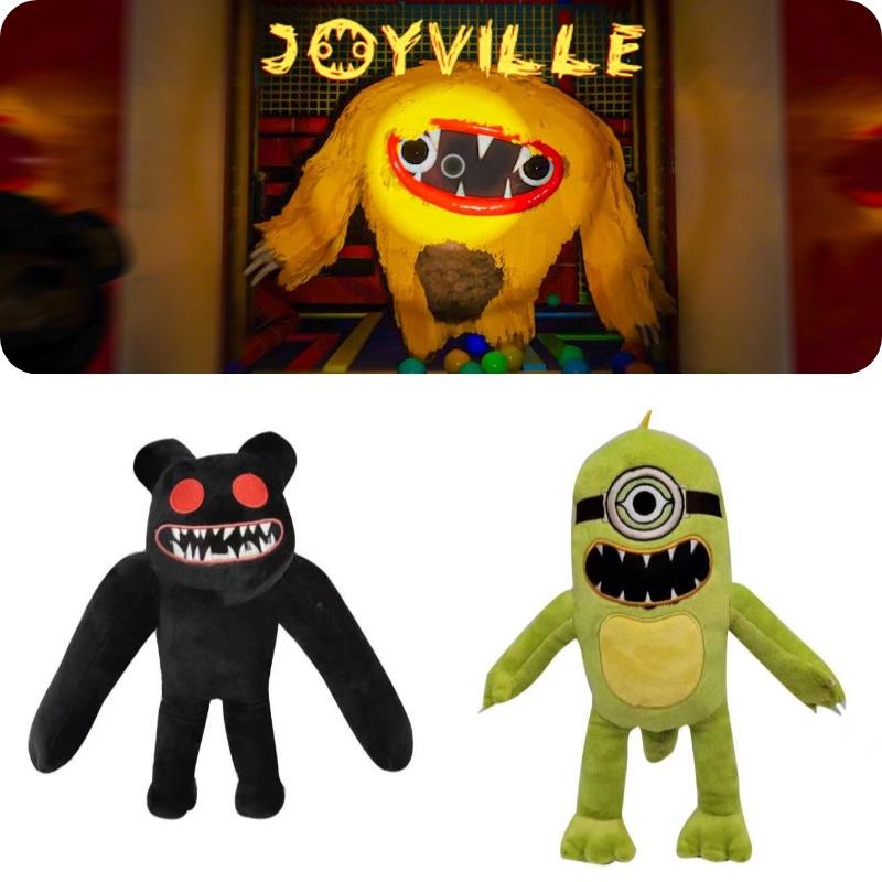 Fun And Frightening 25cm Yellow Grinning Monster Plush Toy Cross-border New Release Dinosaur-inspired Soft And Huggable Characters)