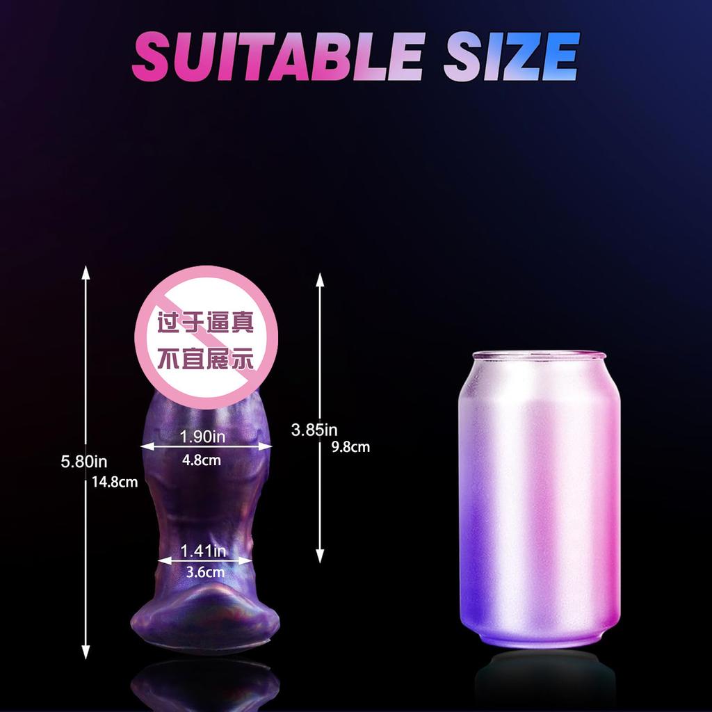 Hand Operated Liquid Silicone Anal Plug With Realistic Anal Plug For Male And Female Adult SM Sexual Products