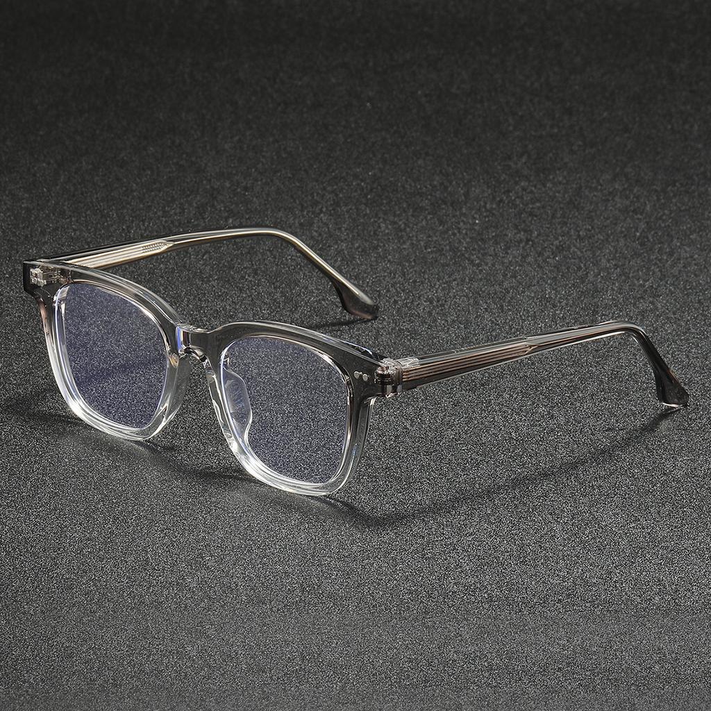 Fashion Myopia Glasses Frame Women Anti Blue Light Reading Glasses Men Business Square Eyeglasses Vintage Prescription Eyewear