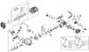 Daiwa Оригинальные детали 20 Crest Spool Номер детали 6 Код детали 128D88 LT5000-CXH (2-6)
