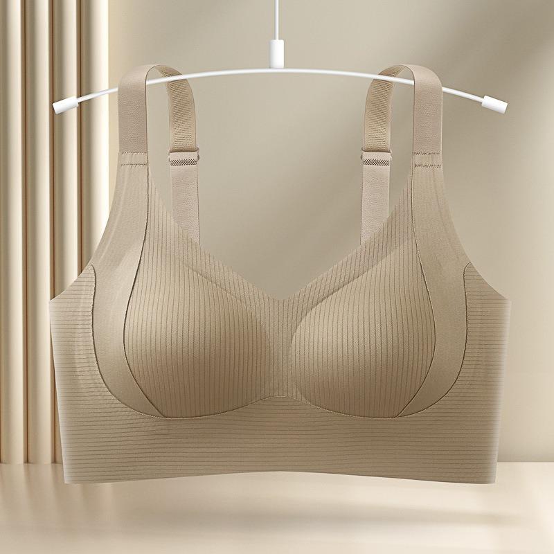 Plus Size Backless Push Up Wirefree Seamless Comfort Bra