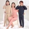 Inner Warm Winter Suit for Children and Teens - Thick, Cozy School Uniform for Parent-Child Matching