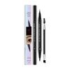 Two-pronged Eyebrow Pencil + Eyebrow Brush Double-head Design Not Easy To Fade With Lasting Makeup Effect Waterproofandsweat-proof 2ml