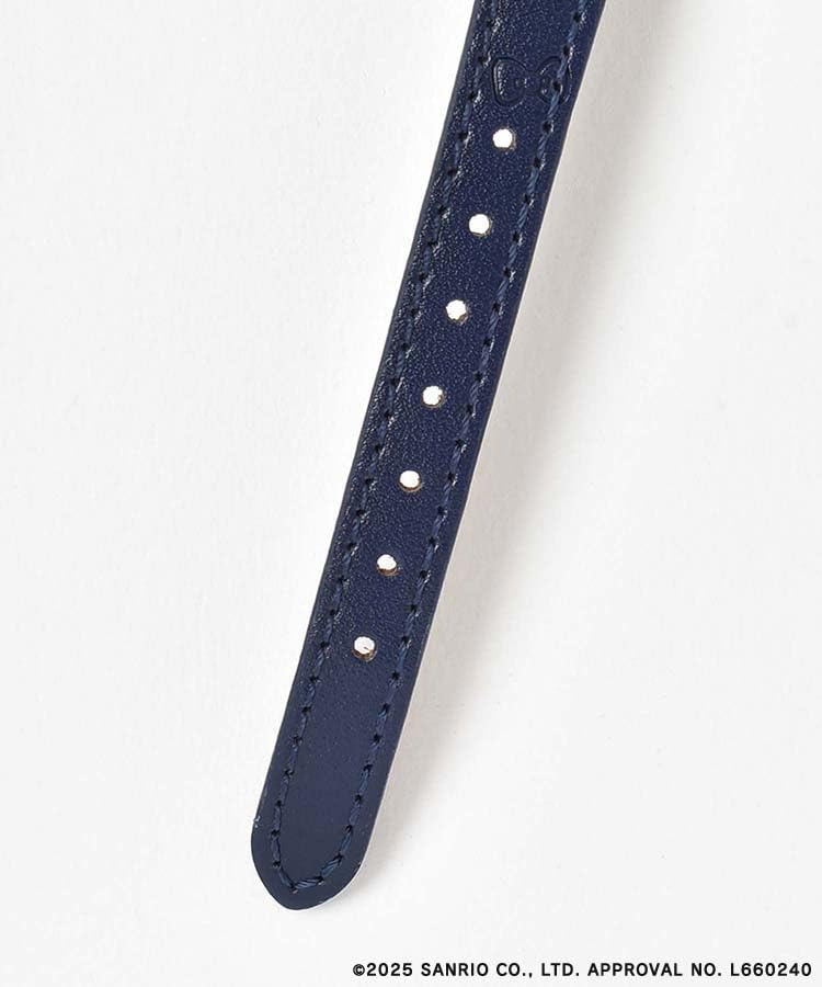 Bleu Bleuet Hello Kitty Ribbon Embossed Watch (Red)