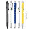 7-in-1 Multitool Tech Tool Stift Schraubenzieher Stift Wasserwaage Kugelschreiber Metall Werkzeug Stift Multitool Stift Handwerkzeug