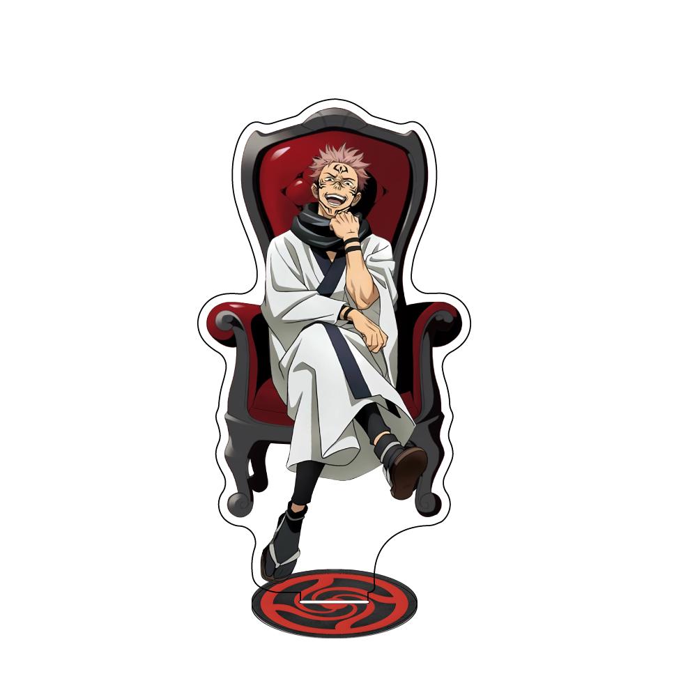 15cm Jujutsu Kaisens Choso Satoru Gojo Fushiguro Toji Geto Suguru Acrylic Stand Model Kawaii Cartoon Bottle Inumaki Toge Decoration