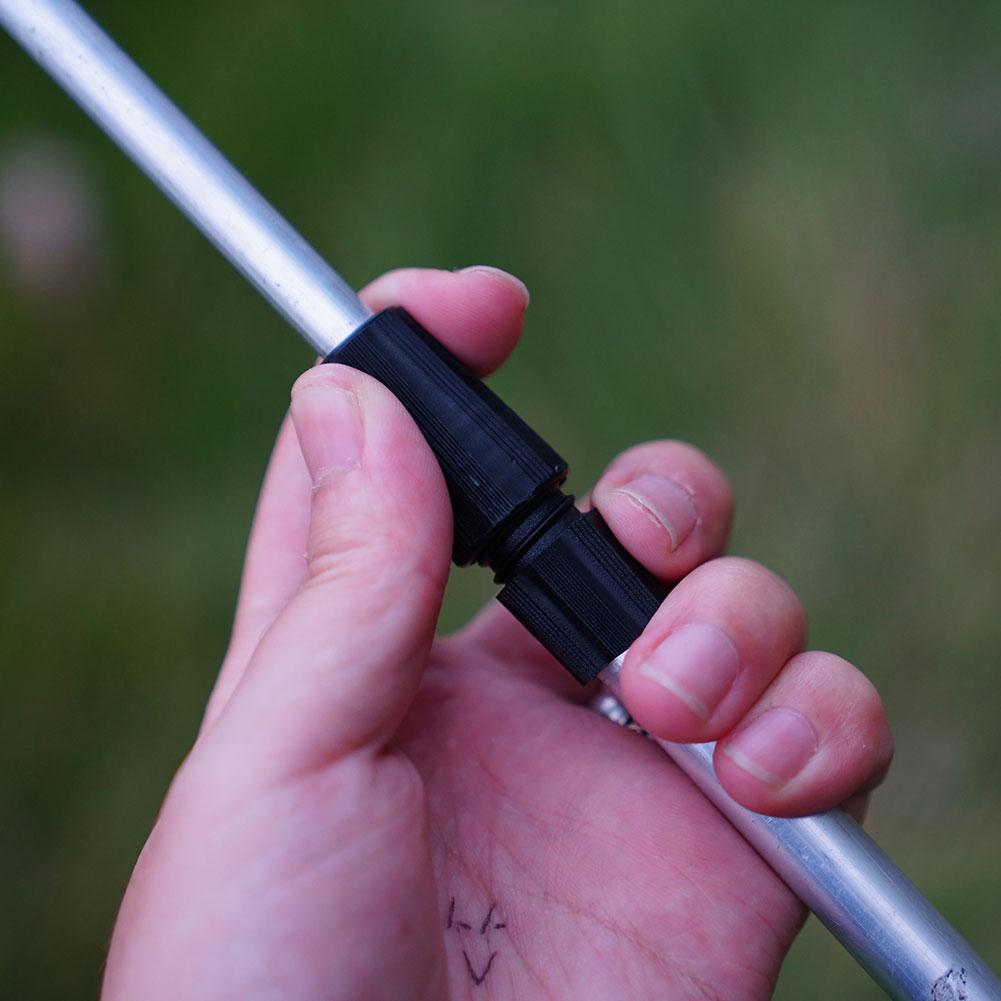 50/80cm Fishing Bankstick Adjustable Extending Rod Rest Telescopic Fishing Stand Holders Fishing Rod Bracket Fishing Accessories