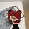 The same Santa Claus women's bag fashionable versatile small bag shoulder messenger bag girls handbag mini satchel