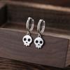 European And American Halloween Skull Earrings With Must-Have Accessories, Fashionable And Personalized Punk Earrings