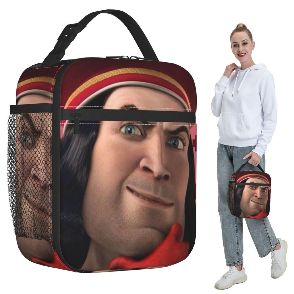 LoRd FaRQuaAd Insulated Lunch Bag for Women Office Cooler Thermal Food Box Tote Leakproof Lunch Boxes Container