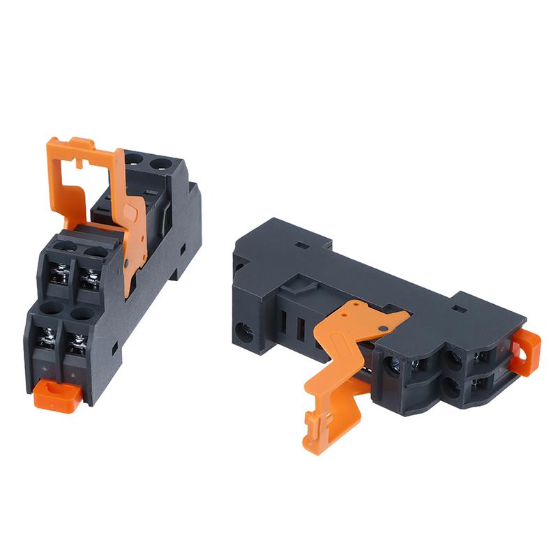 Narrow Type Relay Base Lbj13A Series Precision Manufacturing 5Pin 8Pin 2No2Nc For Dc12V/24V/48V Ac24V/110V/220V