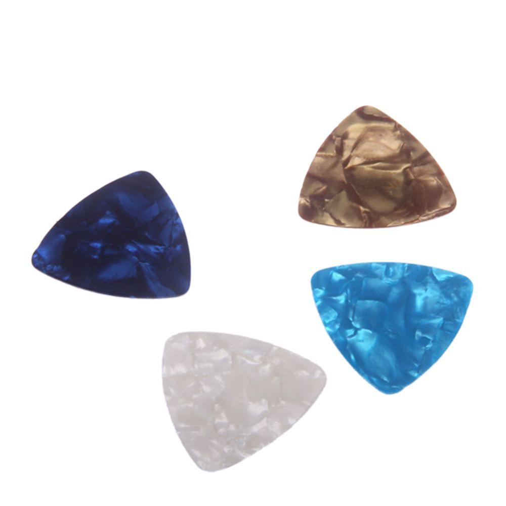 10pcs 0.46mm Instruments Antislip Celluloid Guitar Accessories Guitar Pick Plectrum
