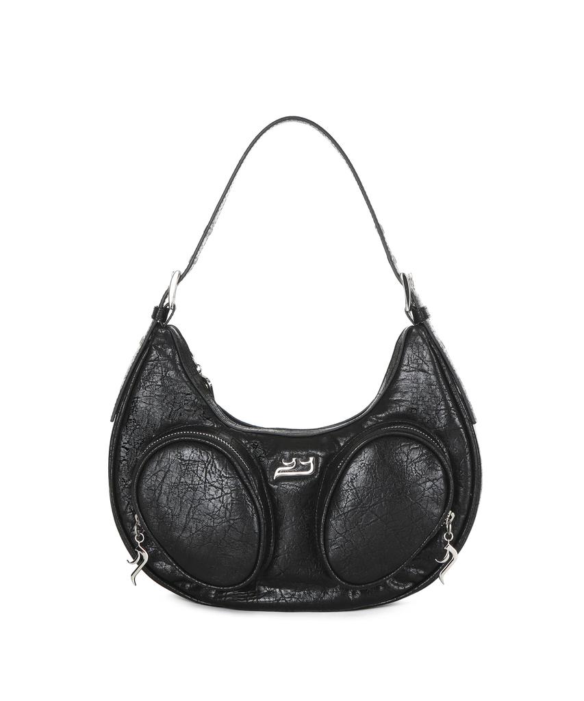 Yieyie Luna Bag Tote Bag Vintage Black