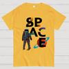 Nasa Space Design Cotton Summer Casual Cool Loose T-Shirt