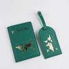 Unisex Passport Cover Wallet Holder PU Leather Card Holder Passport Case Travel Essentials for Women Men Family Vacation