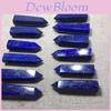 Natural Rock Lapis Lazuli Quartz Crystal Stone Point Healing Wand Dark Blue Gift Unique And Educational Healing Crystal