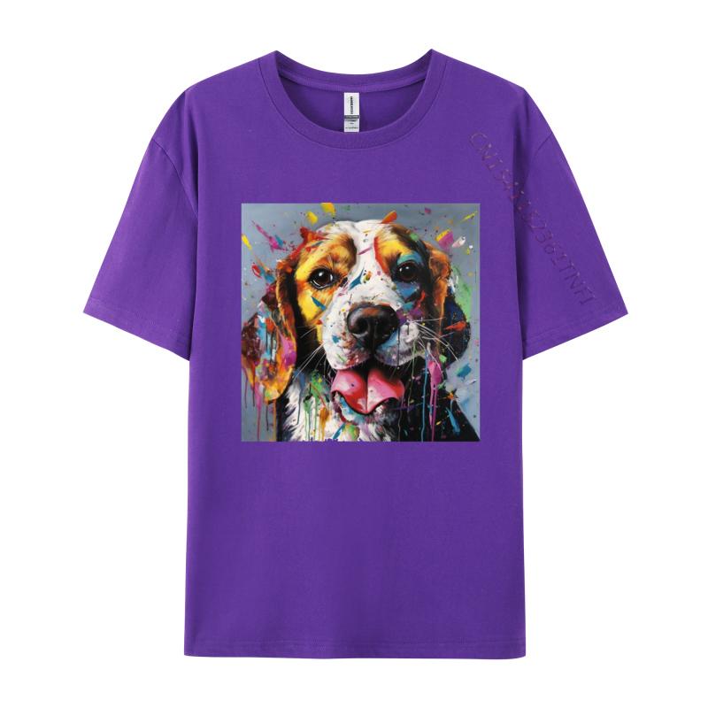 Beagle Curves TShirt Funny Beagle Dog Tshirts Custom Tops T Shirt 2024 Newest Black Clothing Shirt Unisex