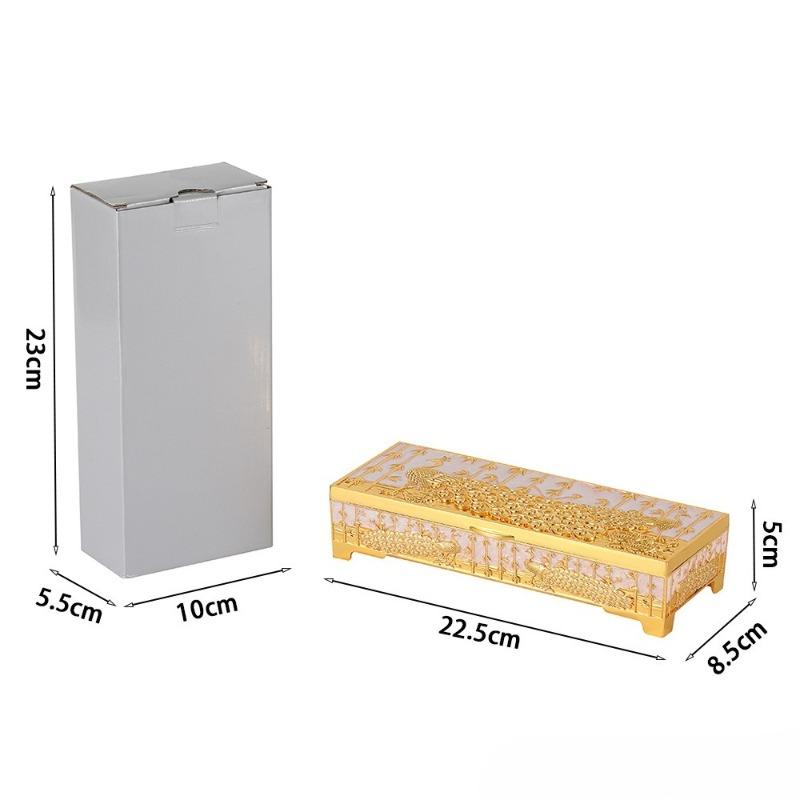 Court-style Jewelry Box - Two-tier Storage Box - Princess Exquisite Box - Necklace and Earrings - Exquisite Storage