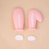 2Pcs Motorcycle Helmet Long Rabbit's Ears Motocross Electric Bike Helmet and Car Steering Wheel Decroation Accessories