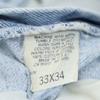 Lee 90s Made In USA Old Denim Pants W33 Ice Blue Jeans Men's Used