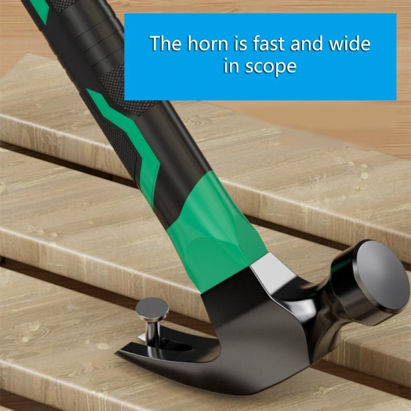 Multifunctional Claw Hammer Claw Hammer with Shock Reduction Grip Heavy Duty Hammer Hand Tool Accessories