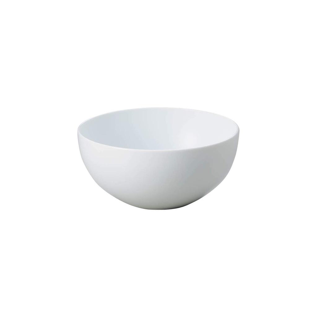 Noritake Grandeur Bowl, 13cm, Microwave and Dishwasher Safe, White Fine Porcelain (Premium White), 94976/1657