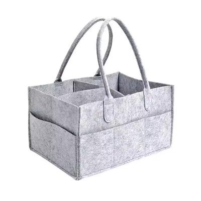 EINEY Diaper Storage Diaper Baby Wipe Felt Large Capacity for Newborns and Babies Bag, Pouch, Supplies, Case, Material, Lightweight, Storage,