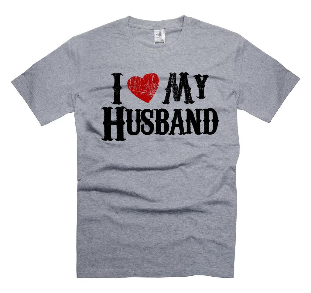 I Love My Husband Shirt Valentine's Day Gift For Her Anniversary Gifts