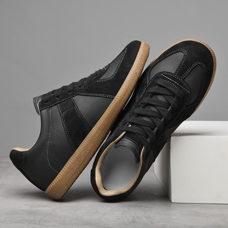 

European station men s shoes 2025 summer new casual board shoes white driving shoes 45