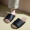 Linen Slippers Men's New Summer Indoor Home Breathable Sweat-absorbing Silent Cotton and Linen Floor Slippers Women