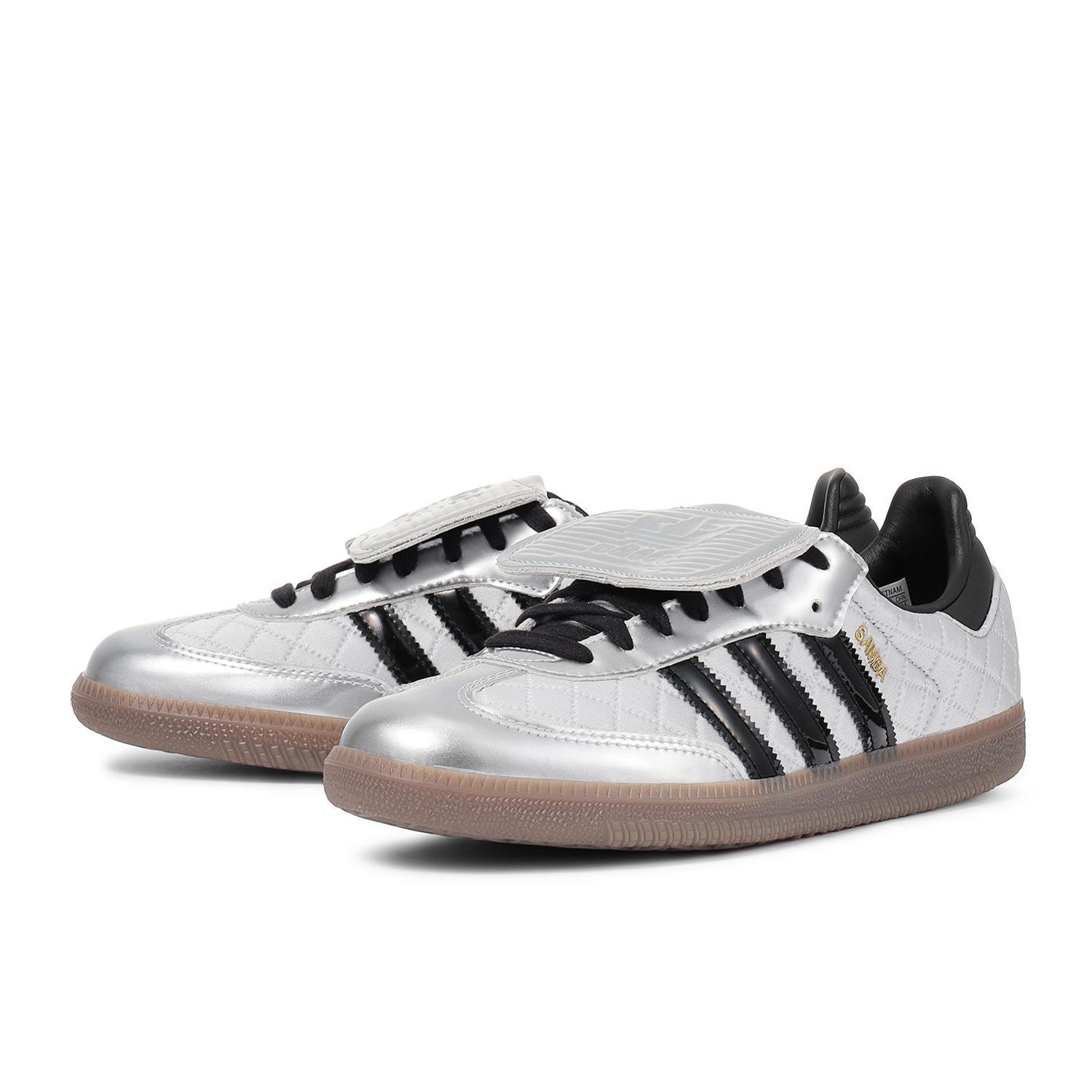 KJ5208 adidas Samba Стеганый Нейлон Серебристый (Мужской) 5