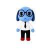 Horror Anomal Hospital Plush Cute Dog Stuffed Doll Horror Game Plushie Spooky Cute Soft Stuffed Toy Gift for Game Fans Adults