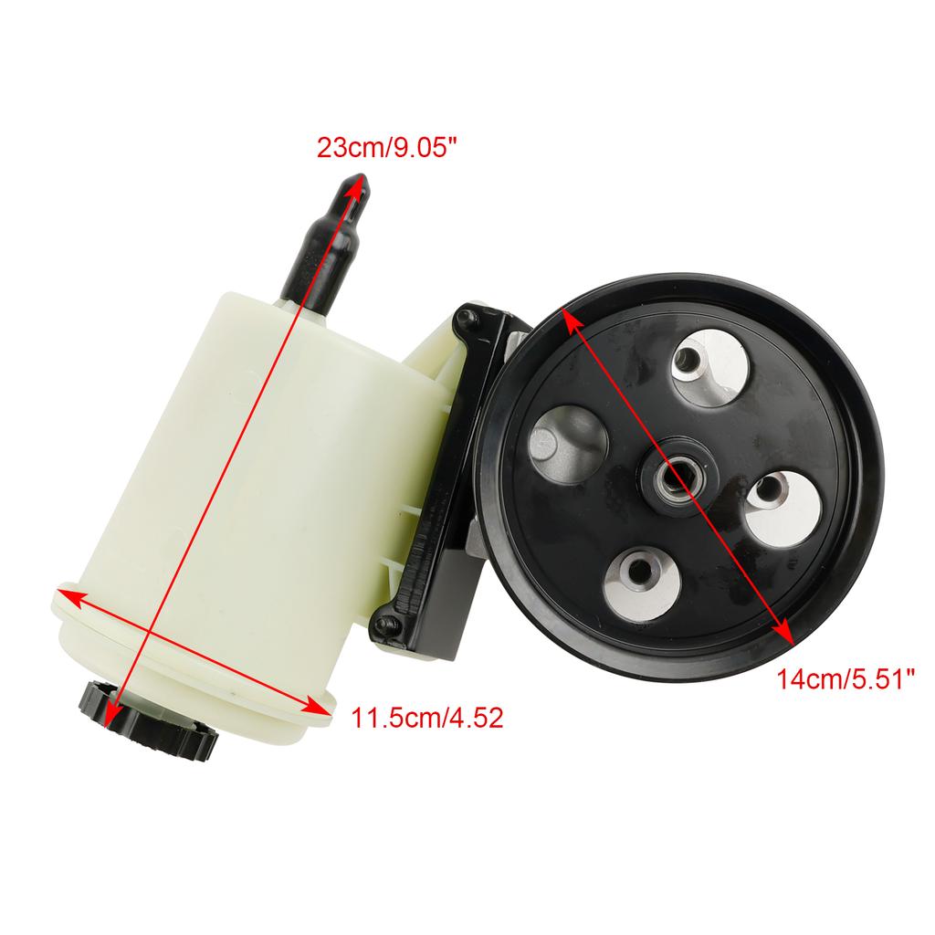 Power Steering Pump W/ Pulley & Reservoir Fit Dodge RAM 1500 2009-2010