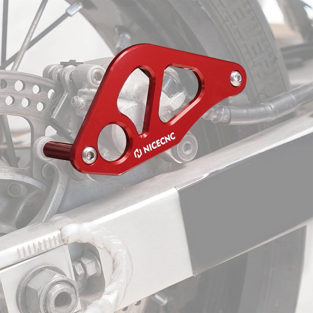 NICECNC Aluminium Rear Brake Caliper Guard For Honda XR650R XR 650R 650 R 2000-2007 CR125R CR250R CR 125R 250R 1997-2001 2000