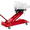 Low Profile Floor Jack, 2200 lbs / 1 Ton Lifting Capacity Telescoping Transmission Floor Jack, 18.5-70 in Lifting Height, Flexible 360° Swivel wheels,