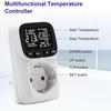 For EU Outlets 16A 230V Relay Temp Controller Home Aquarium Control Reliable Temperature Measurement Tool Digital Thermostat